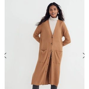 Madewell Duster Cardigan Sweater Small